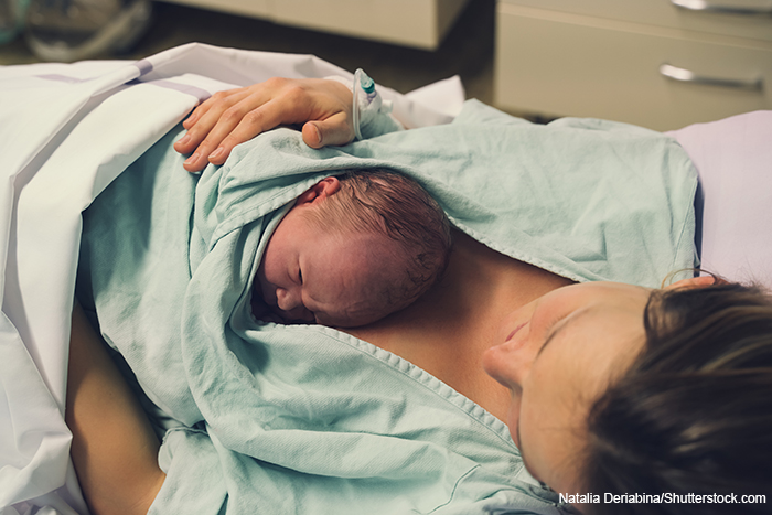 newborn and mom